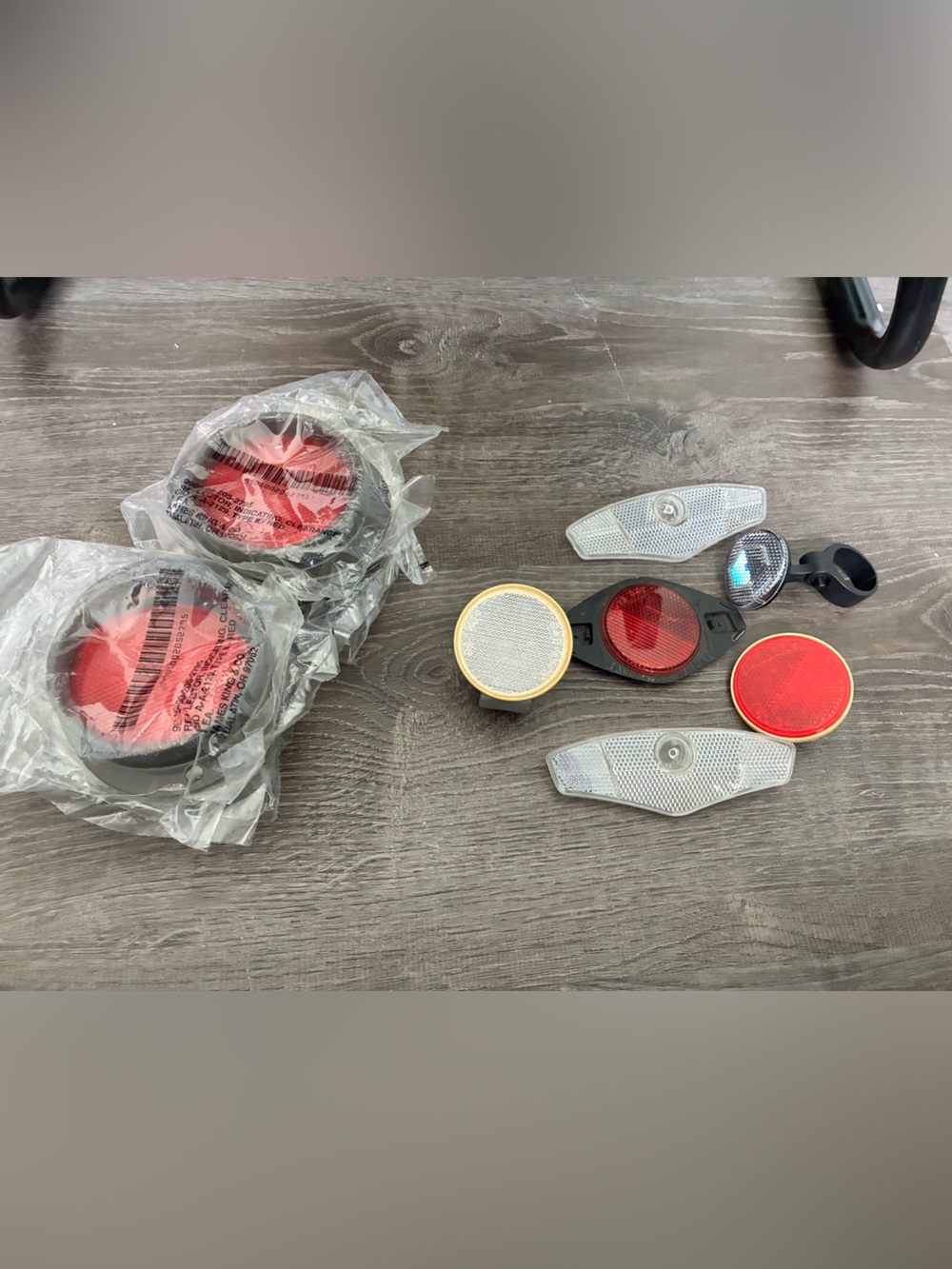 Military Vehicle Reflector Lot NOS 8 Sealed Red NSN 9905-00-205-2795 James King